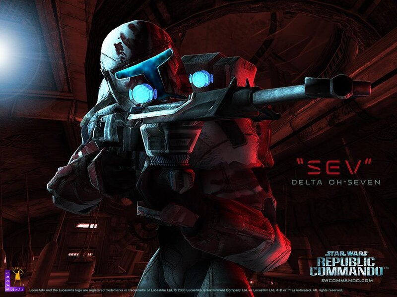 Clone Trooper Sev in action