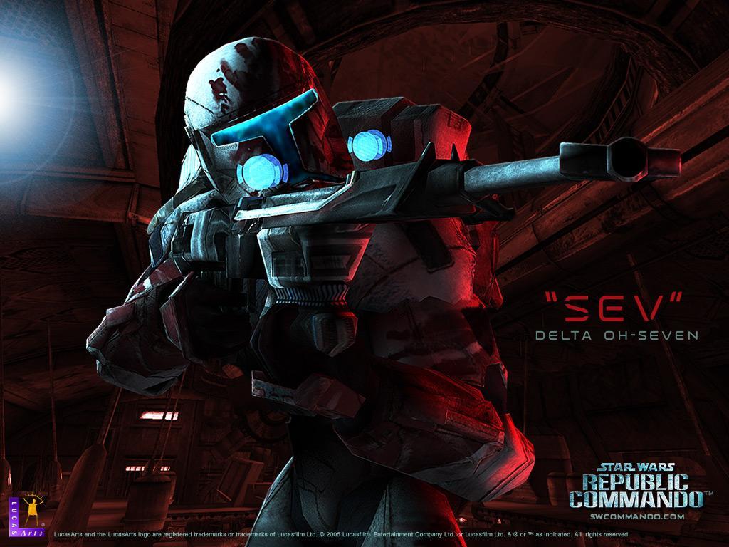 Clone Trooper Sev in action