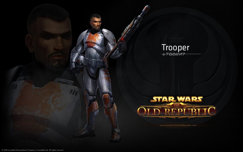 Clone Trooper Soldier — Black, Dramatic