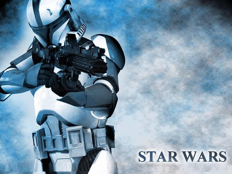 Clone Trooper Soldier — Blue
