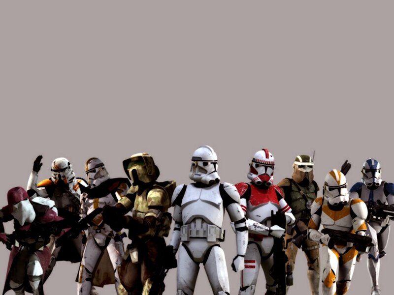 Clone Troopers Group Portrait