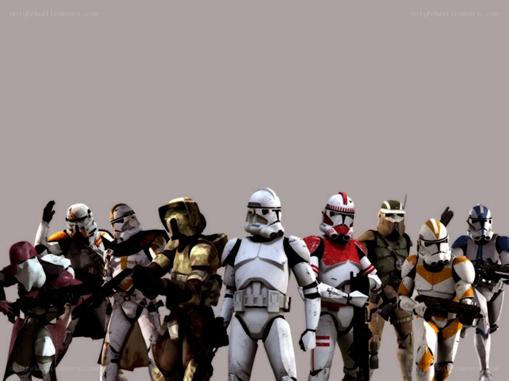 Clone Troopers Group Portrait