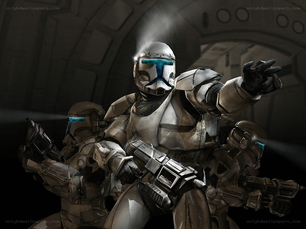 clone troopers in action