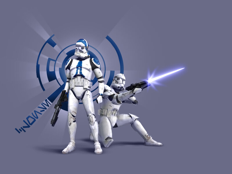 Clone Troopers in Action — White