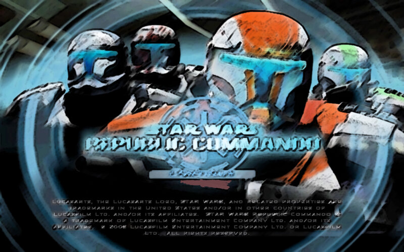 Clone Troopers in Armor — Blue, Dramatic, Digital Art