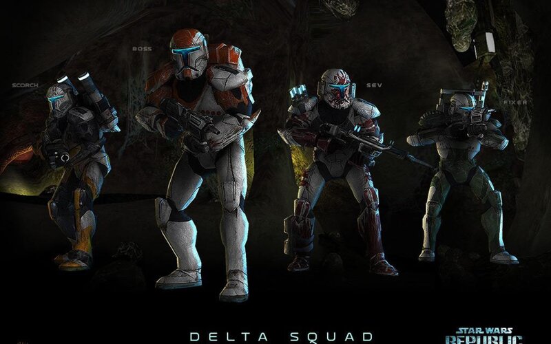 Clone Troopers in Armor