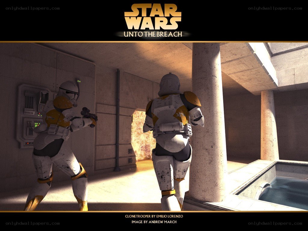 Clone Troopers in Corridor