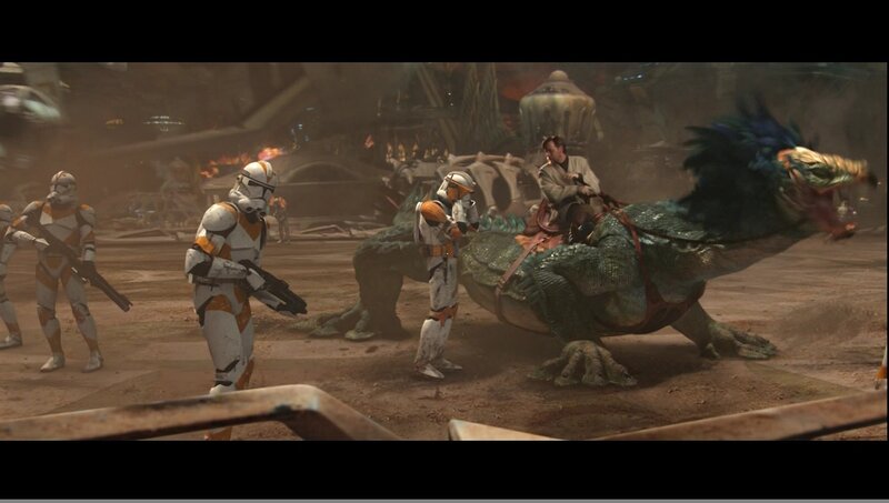 Clone troopers with creature