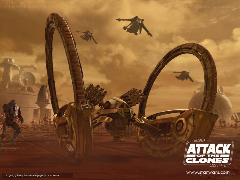 Clone Wars battle scene