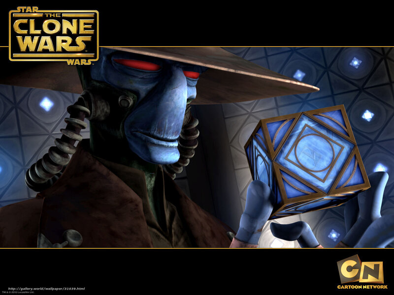 Clone Wars character with artifact