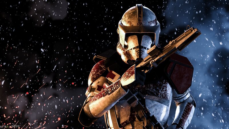 Clonetrooper with Blaster