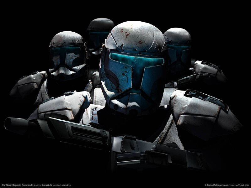 Clonetroopers in Armor — Black, Dark
