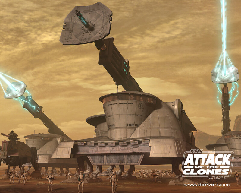 Clonetroopers on Desert