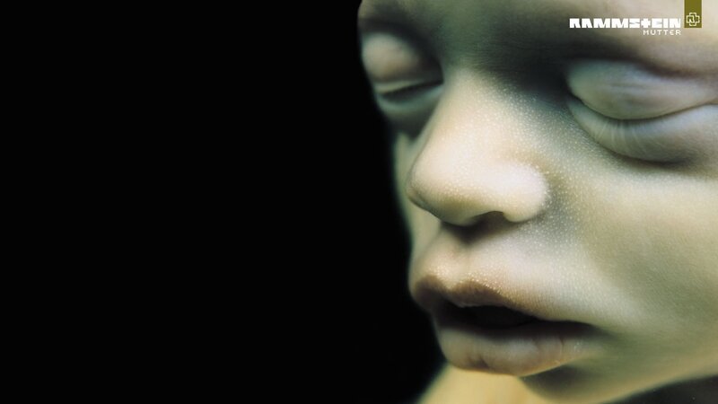 close-up of a baby's face