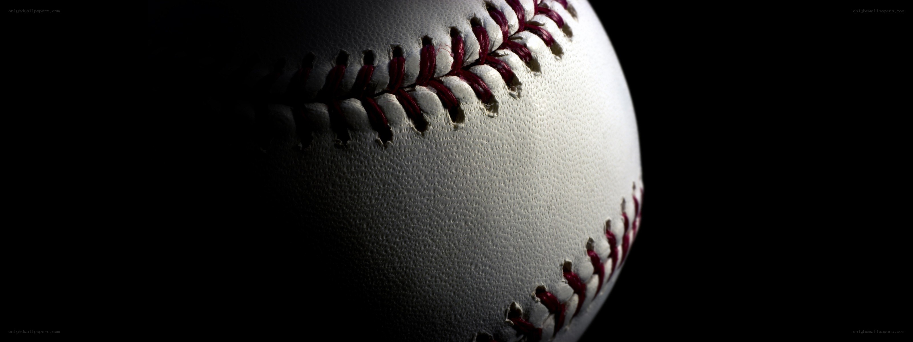 close-up of a baseball