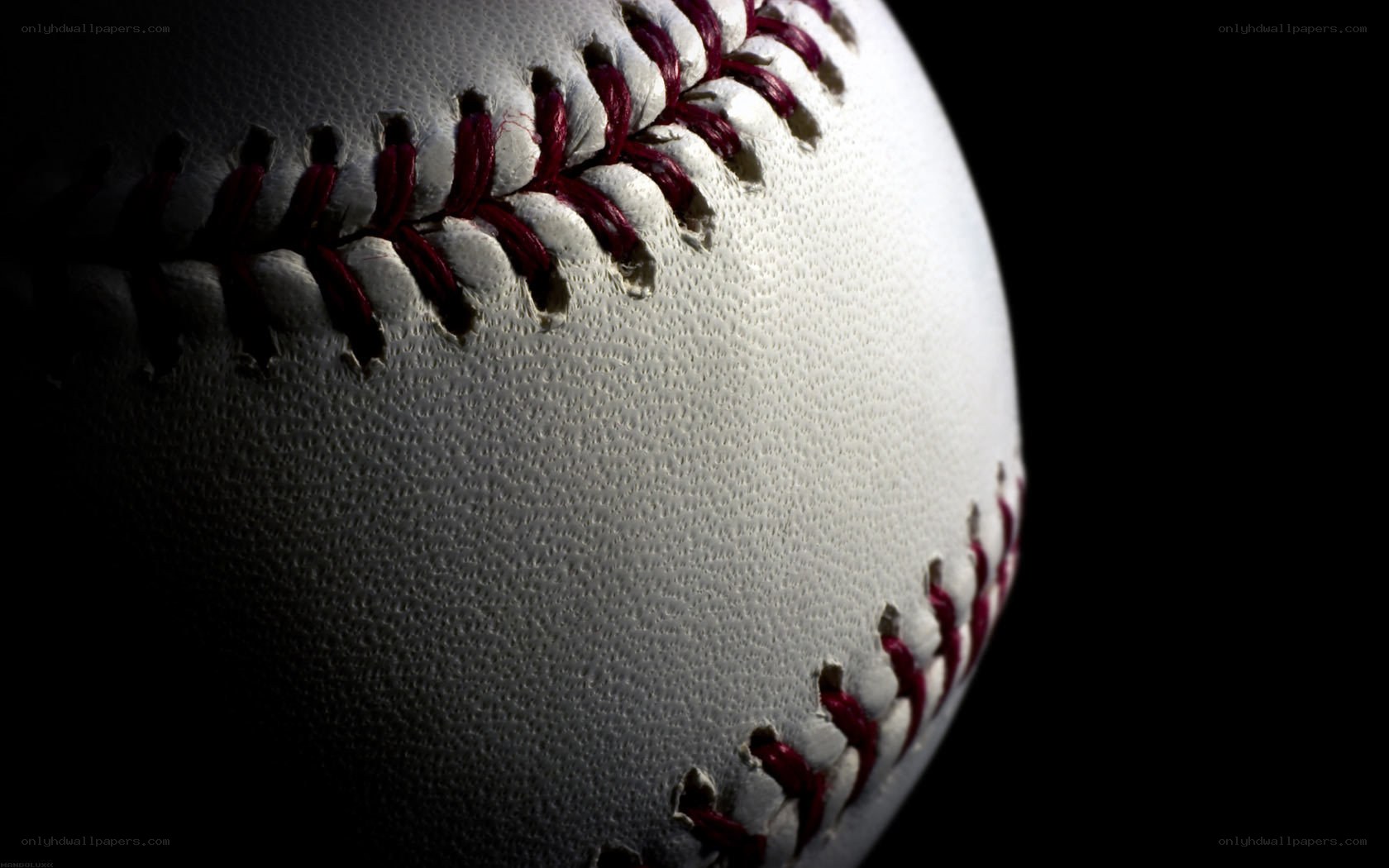 close-up of a baseball
