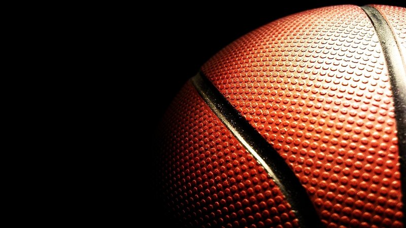 Close-up of a basketball