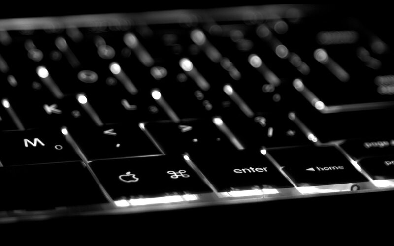 close-up of a black keyboard