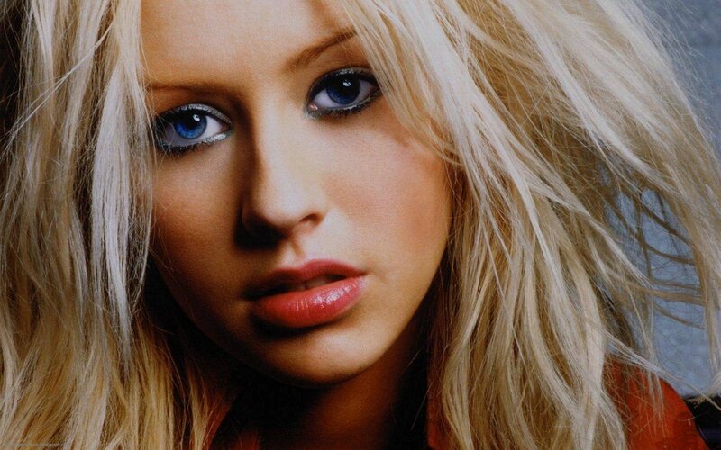 close-up of a blonde woman