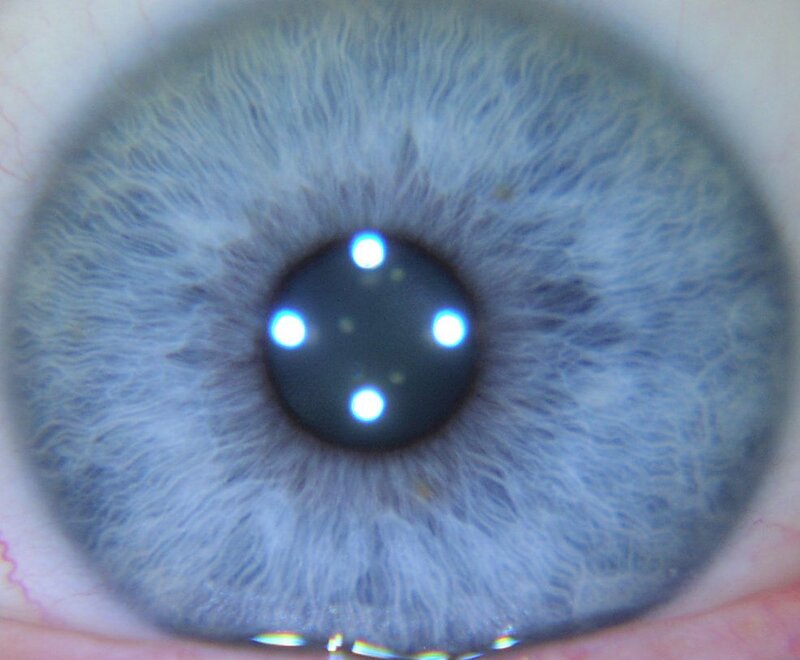 Close-up of a blue eye