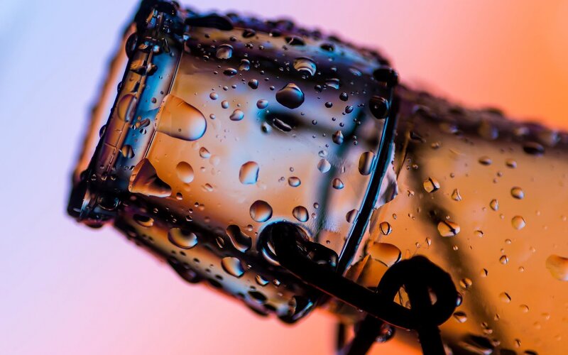 Close-up of a Bottle