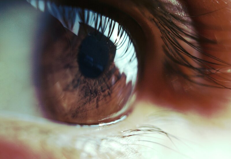 Close-up of a Brown Eye — Detailed