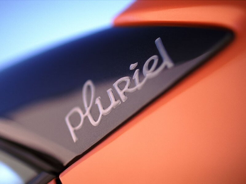 Close-up of a car emblem