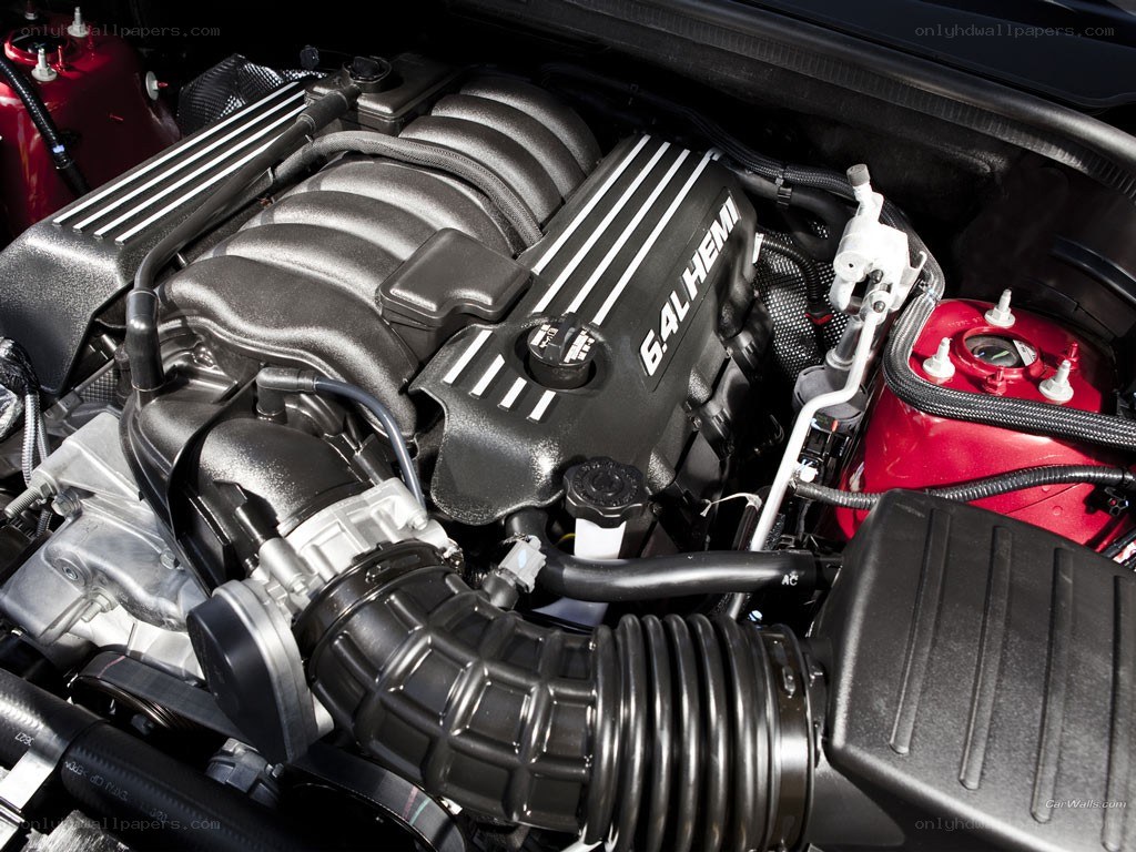 Close-up of a car engine