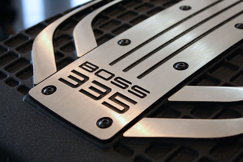 close-up of a car pedal