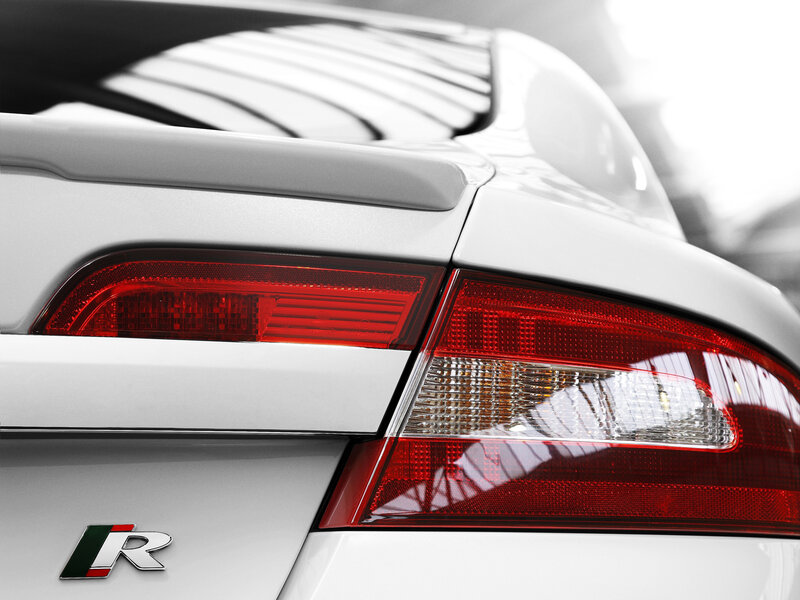 Close-up of a car's rear