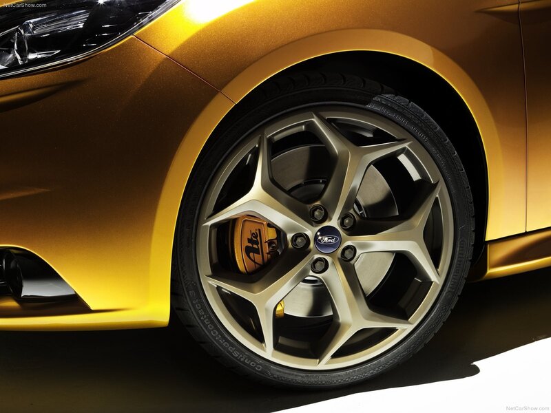 close-up of a car wheel