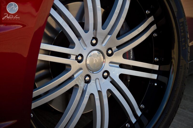 close-up of a car wheel
