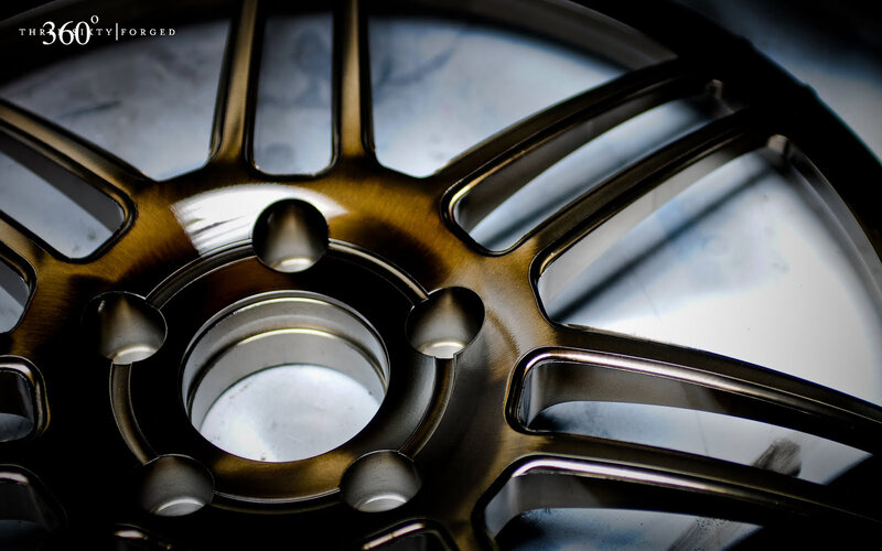 Close-up of a Car Wheel — Black