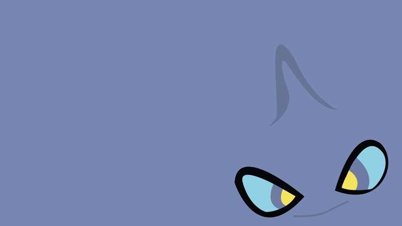 close-up of a cartoon character's eyes