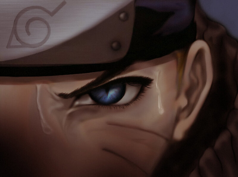 Close-up of a Character's Eye