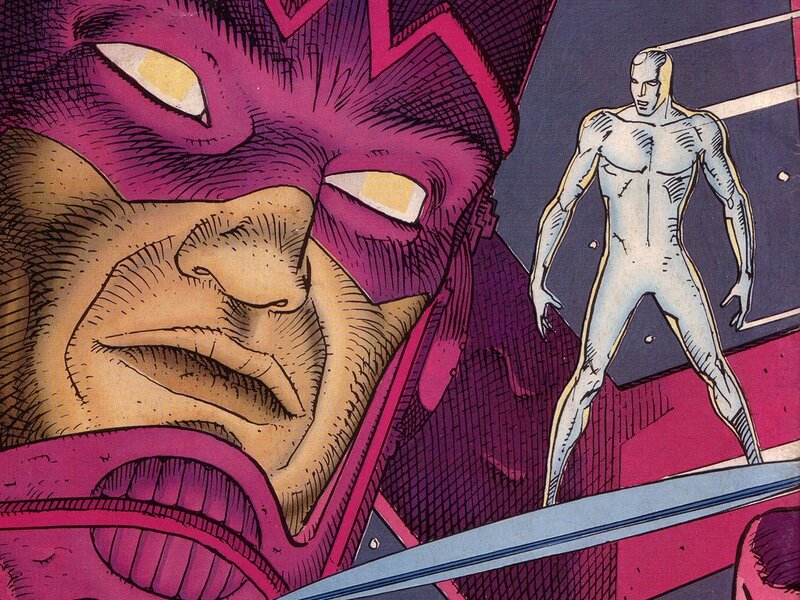 Close-up of a Character's Face — Purple, Dramatic