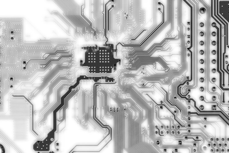 Close-up of a circuit board
