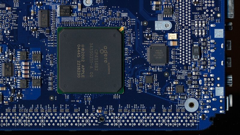 Close-up of a circuit board