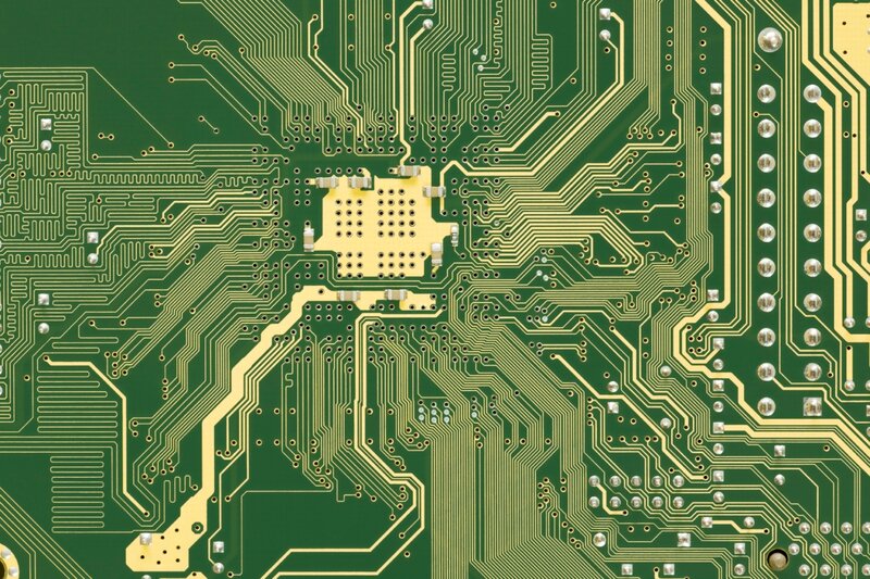 Close-up of a circuit board