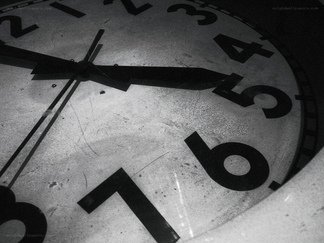 close-up of a clock face
