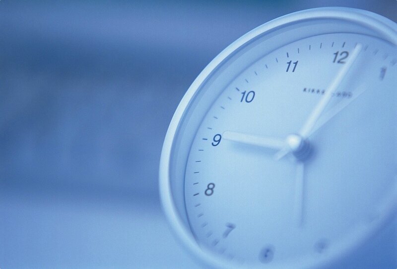 Close-up of a clock face