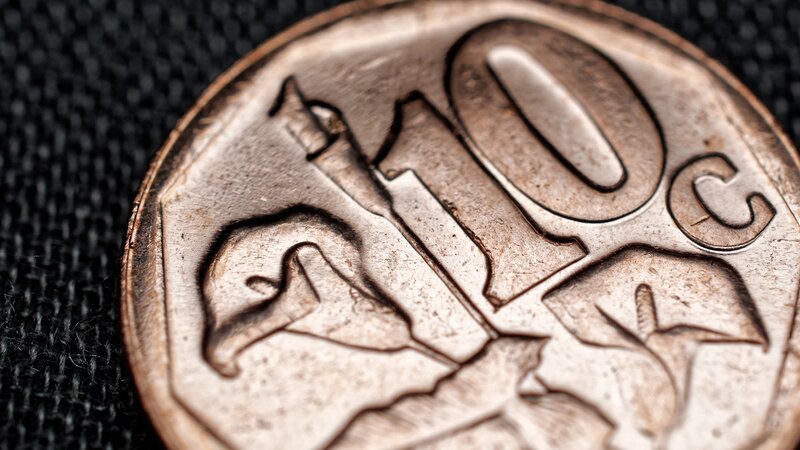 Close-up of a Coin — Brown