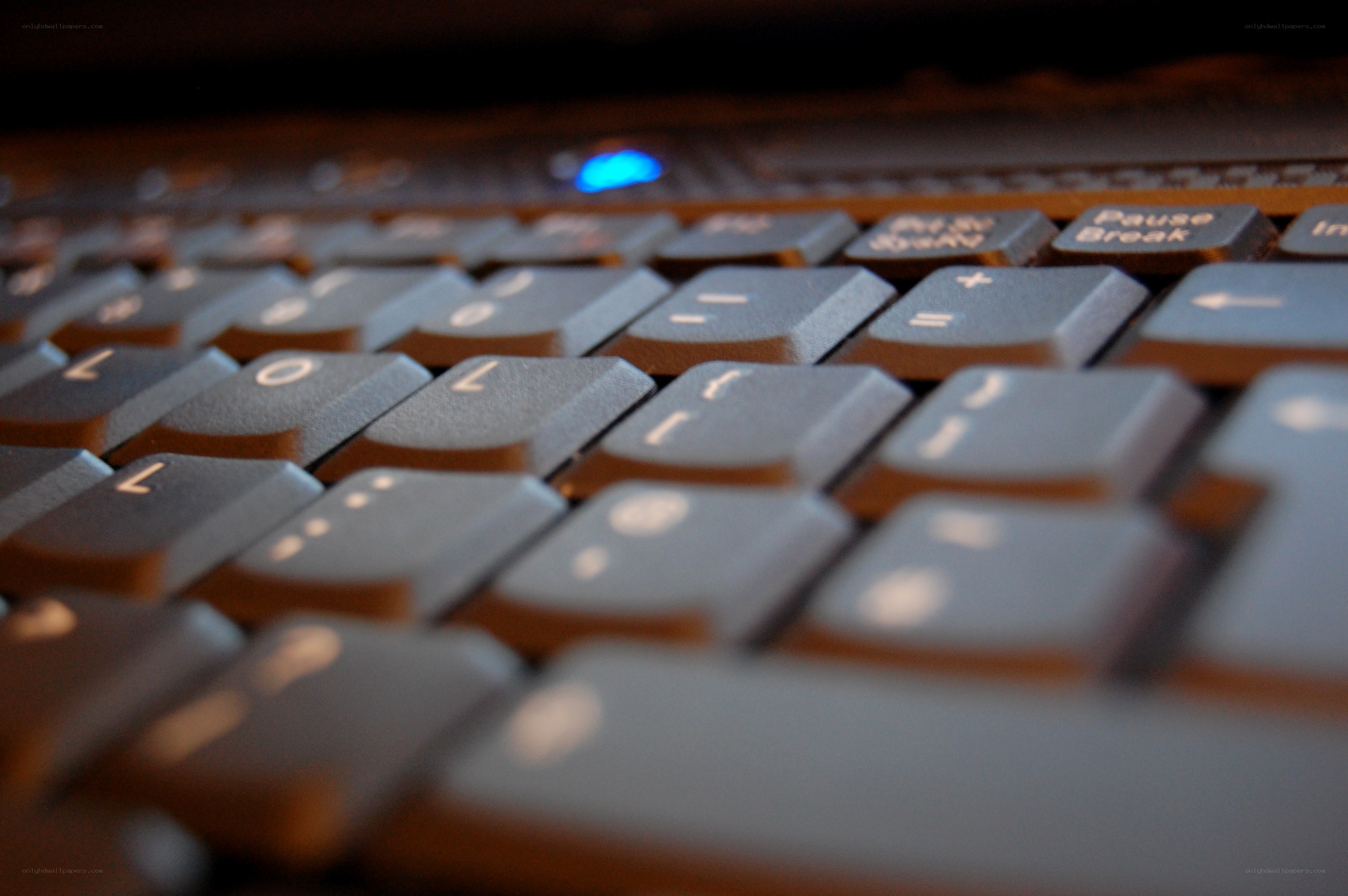 close-up of a computer keyboard