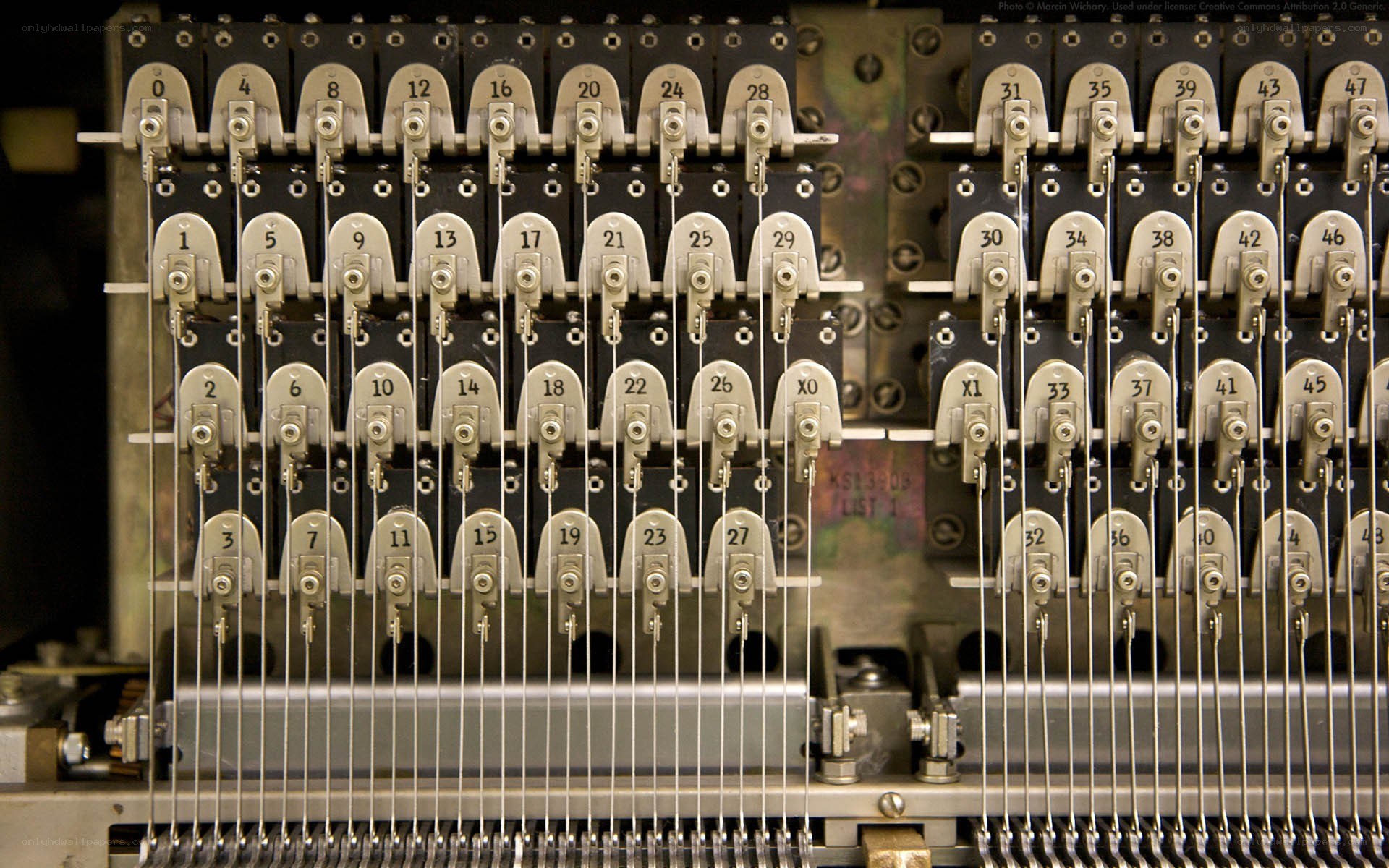 Close-up of a computer's internal components
