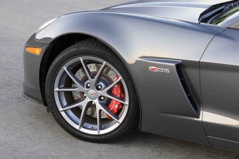 Close-up of a Corvette Z06