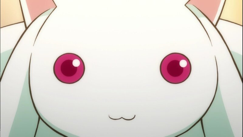 close-up of a cute anime character