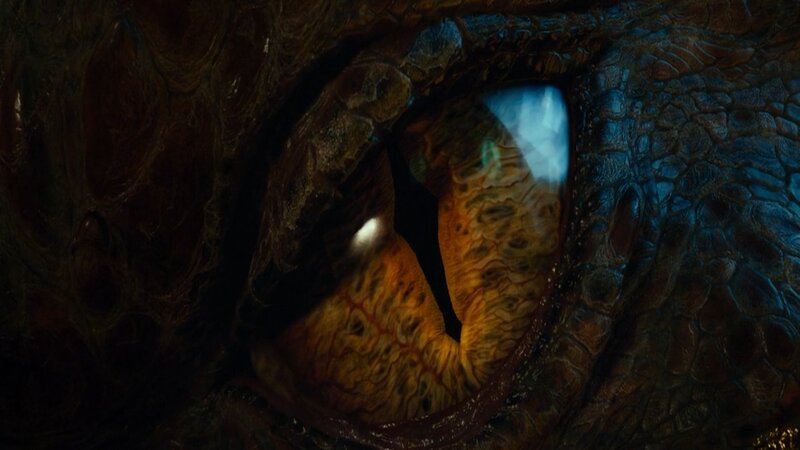 Close-up of a Dragon's Eye — Brown, Dramatic, 3d Render, Scales