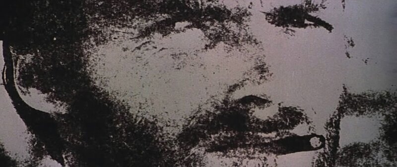 Close-up of a Face — Black