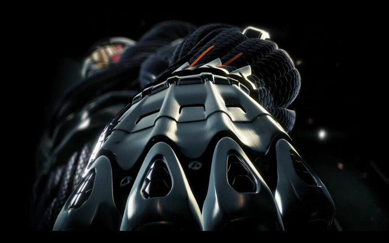 Close-up of a Futuristic Boot