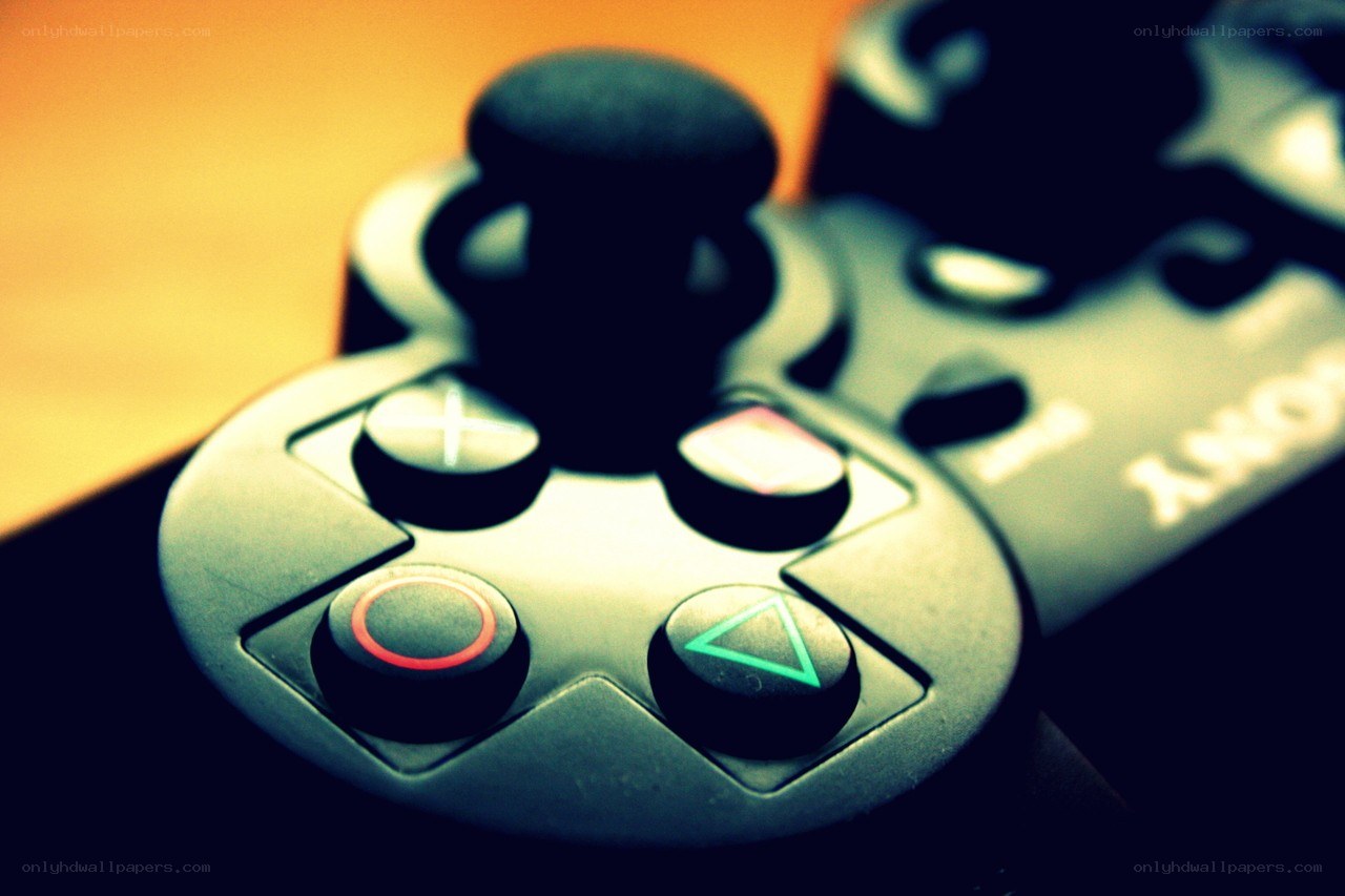 Close-up of a game controller